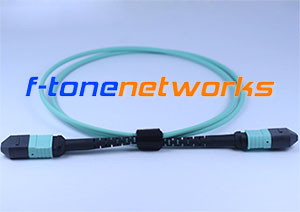 MTP, OM3, 8Core Fiber Patch Cord