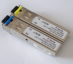 1.25Gbps SFP BIDI光？ 1310 nm TX / 1490nm RX，40km